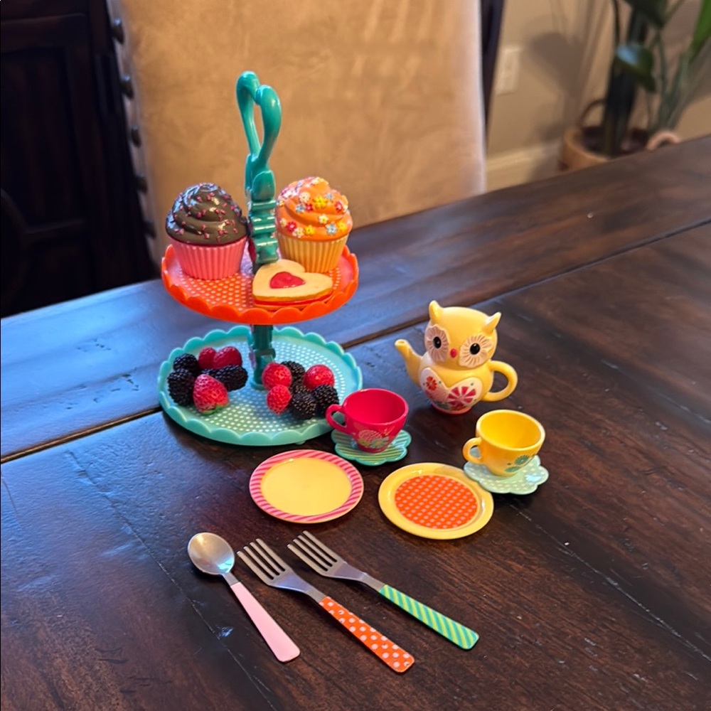 American girl Wellie Wisher Colorful Tea Party Play set